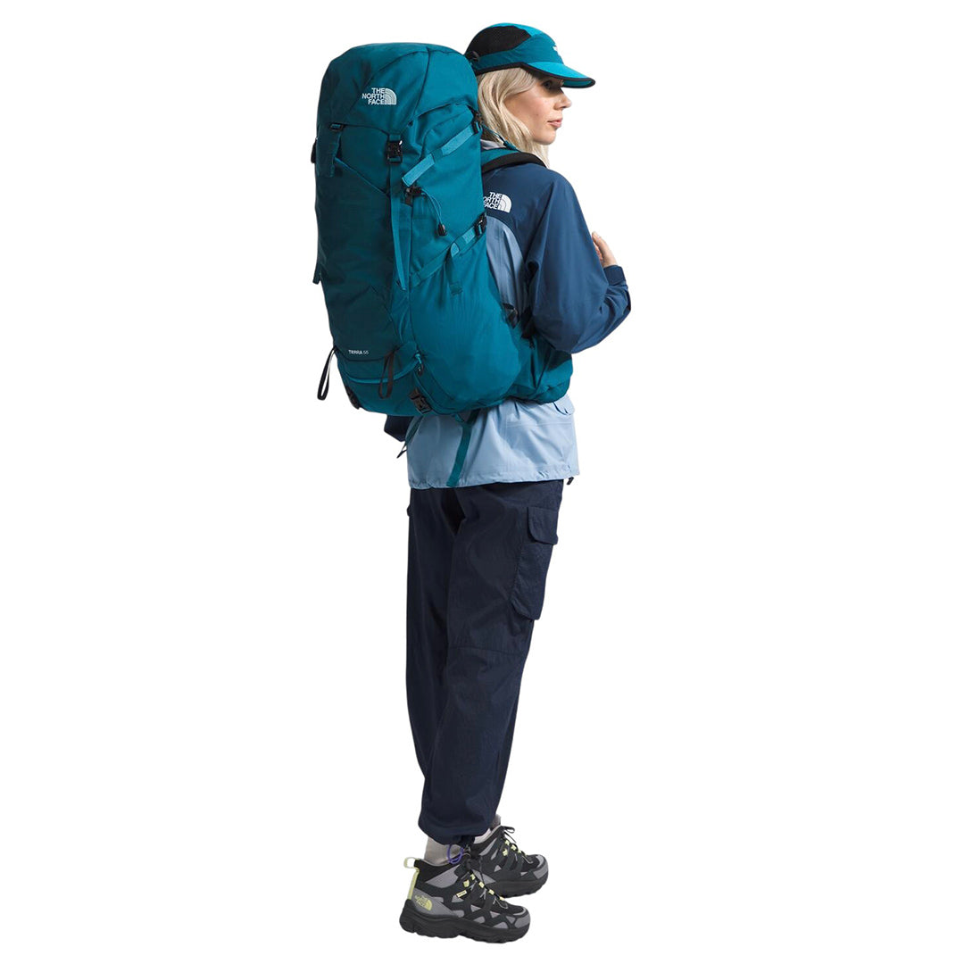 Mochila Terra 55 para unisex color turquesa