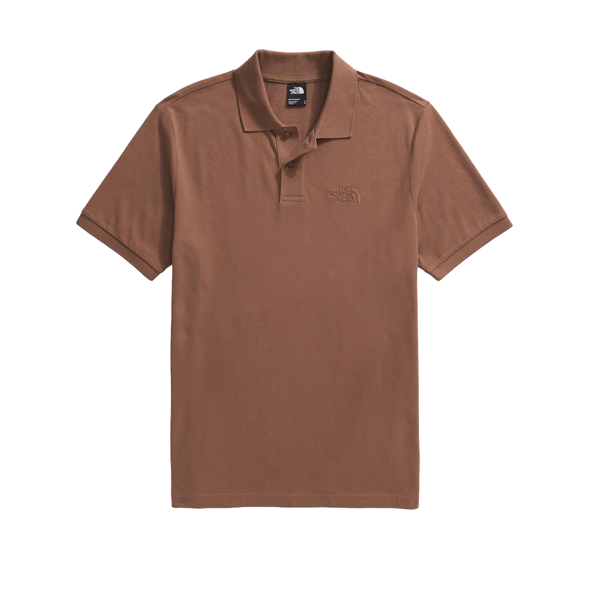 Camisa Essential Regular Polo para hombre color café