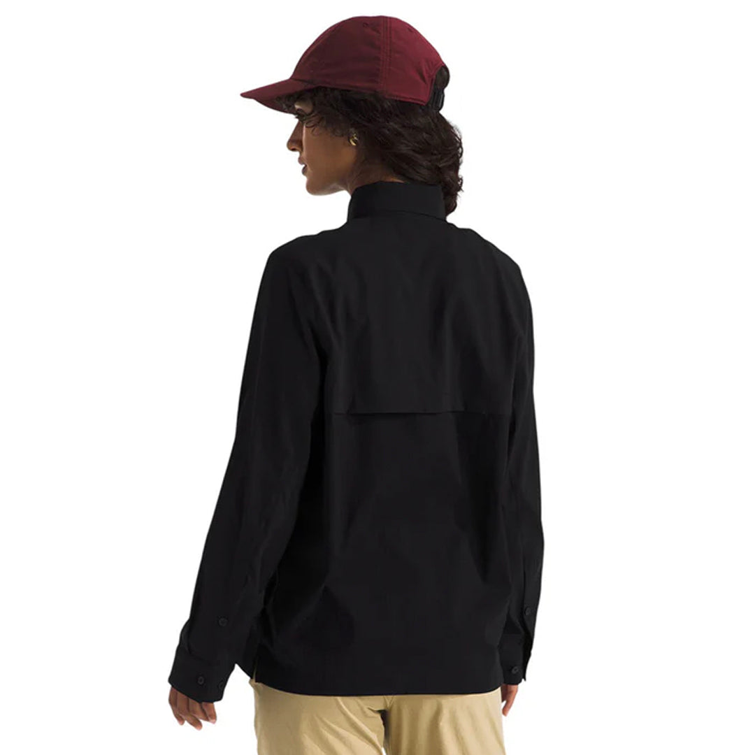 Camisa Lightrange para mujer color negro