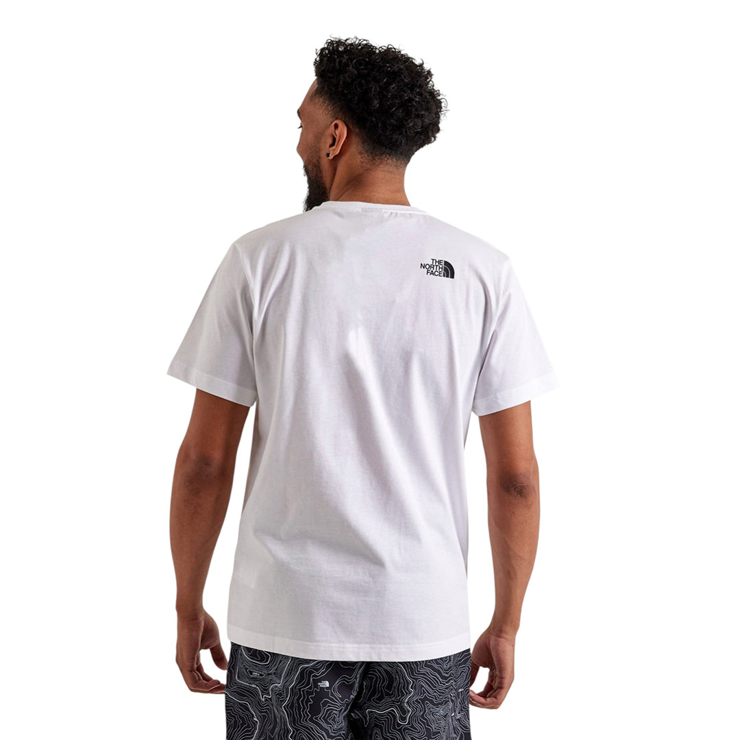 Camiseta Biner Graphic para hombre color blanco