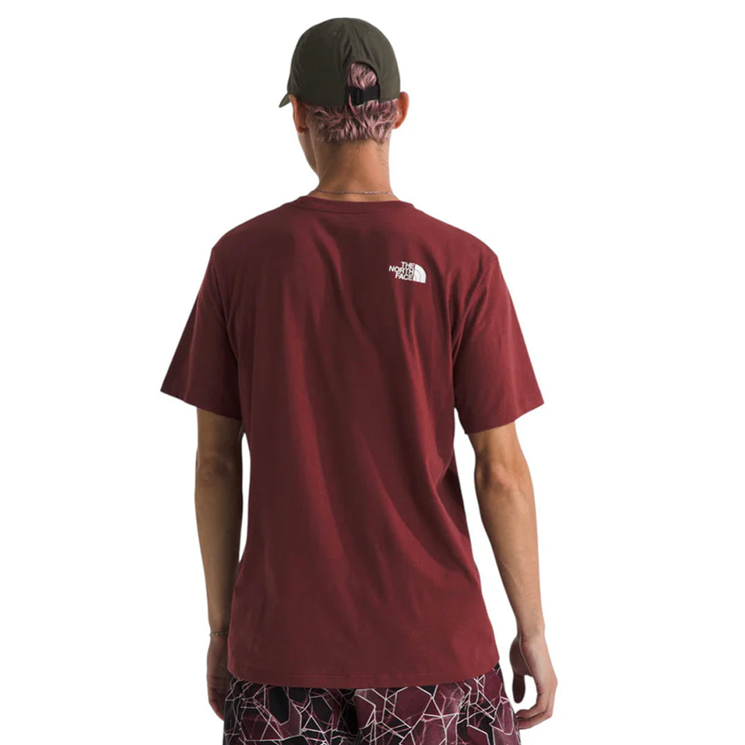 Camiseta Dome Tee para hombre color vino