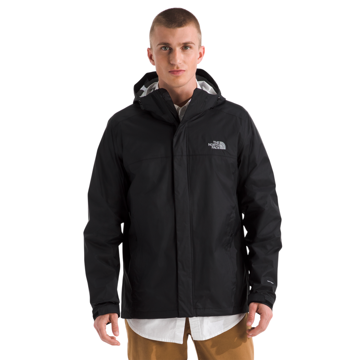 Chaqueta impermeable Venture 2 para hombre color negro