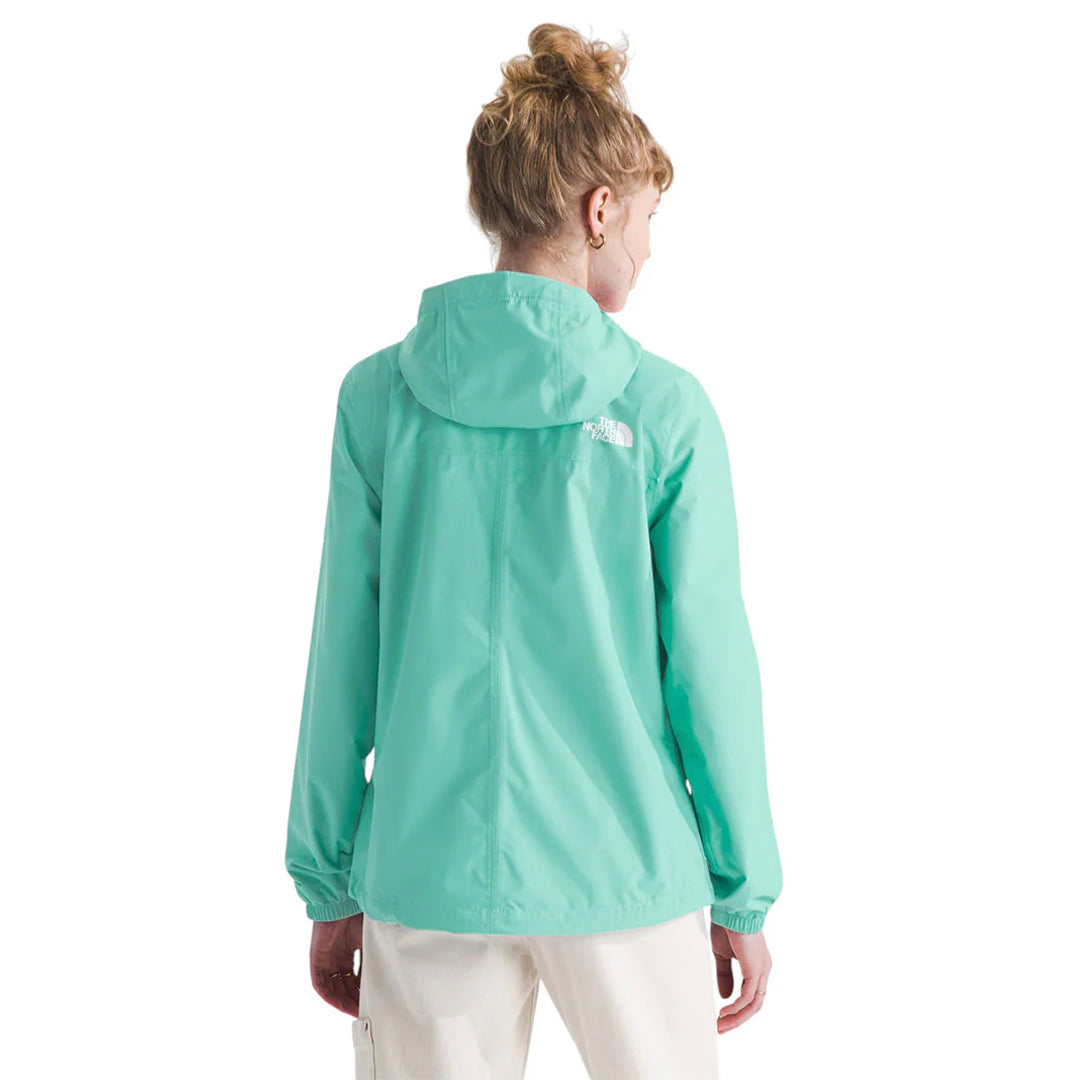 Chaqueta impermeable Antora Rain para mujer color menta