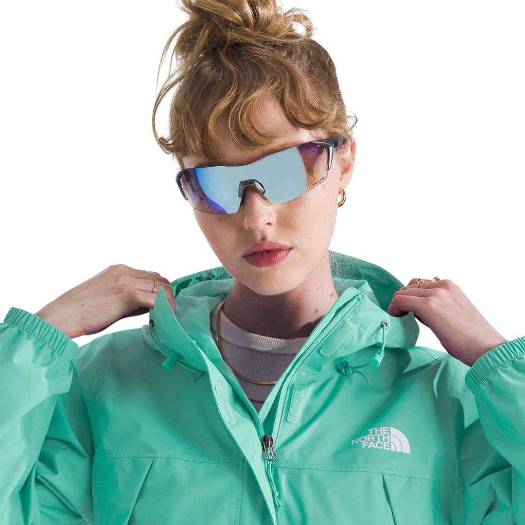 Chaqueta impermeable Antora Rain para mujer color menta