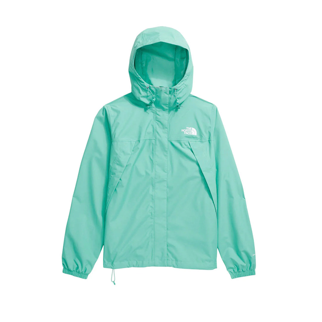 Chaqueta impermeable Antora Rain para mujer color menta
