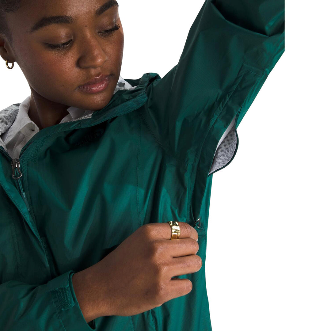 Chaqueta impermeable Venture 2 para mujer color verde