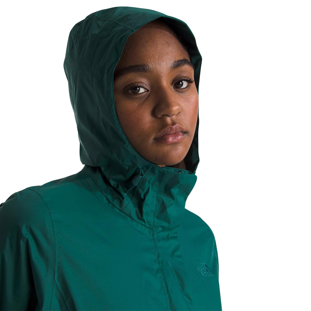 Chaqueta impermeable Venture 2 para mujer color verde