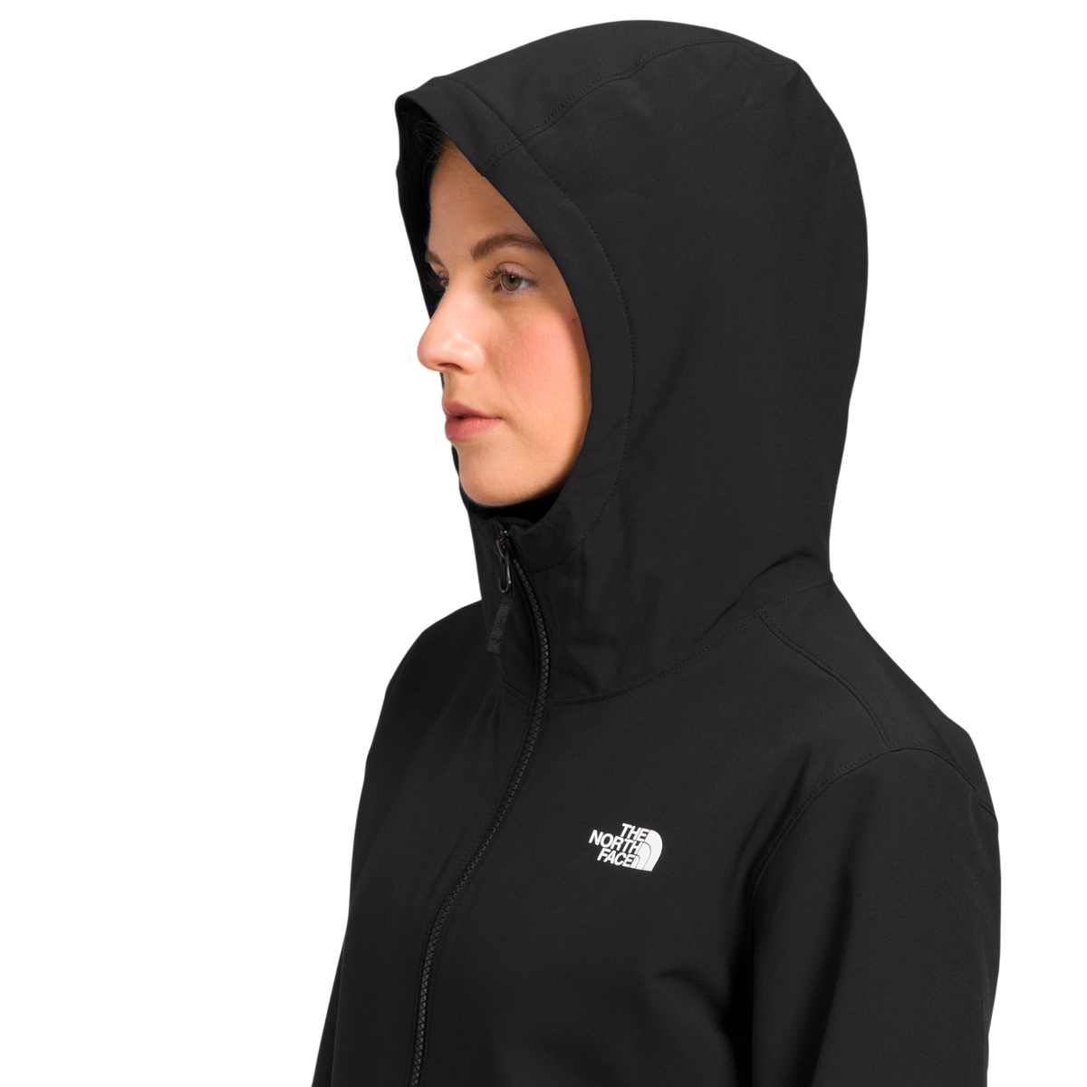 Hoodie Shelbe Raschel para mujer color negro