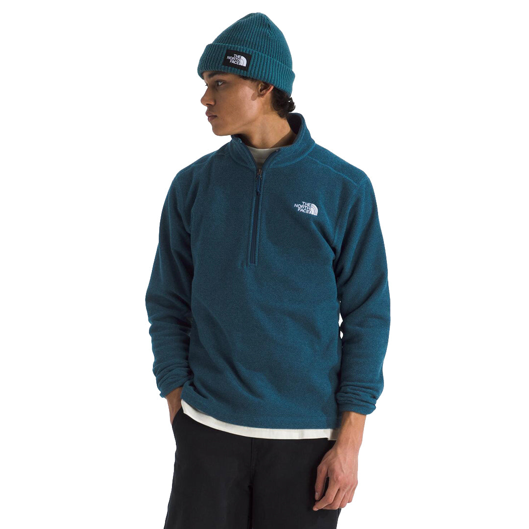 Sudadera Textured Cap Rock 1/4 para hombre color azul