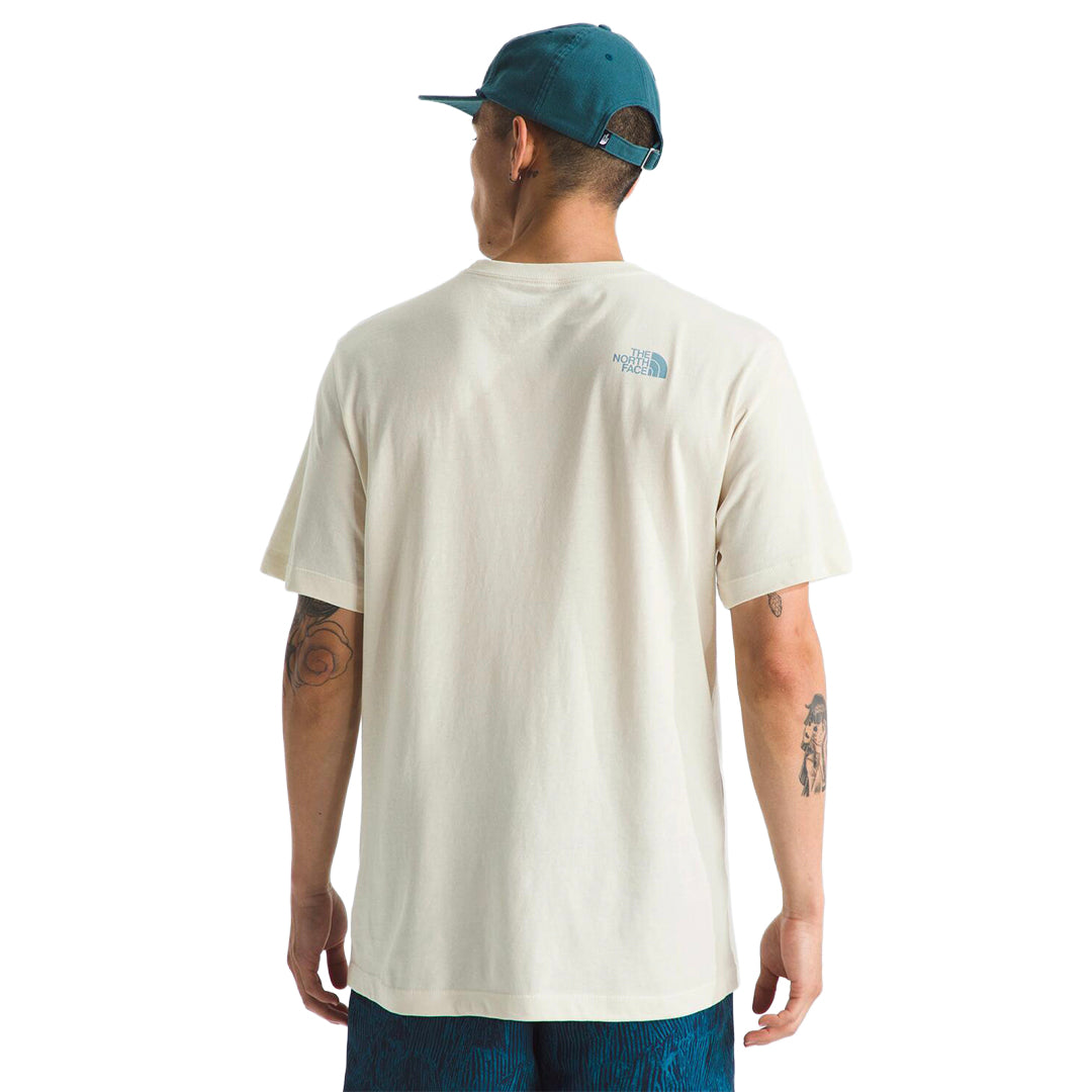 Camiseta Mtn para hombre color blanco
