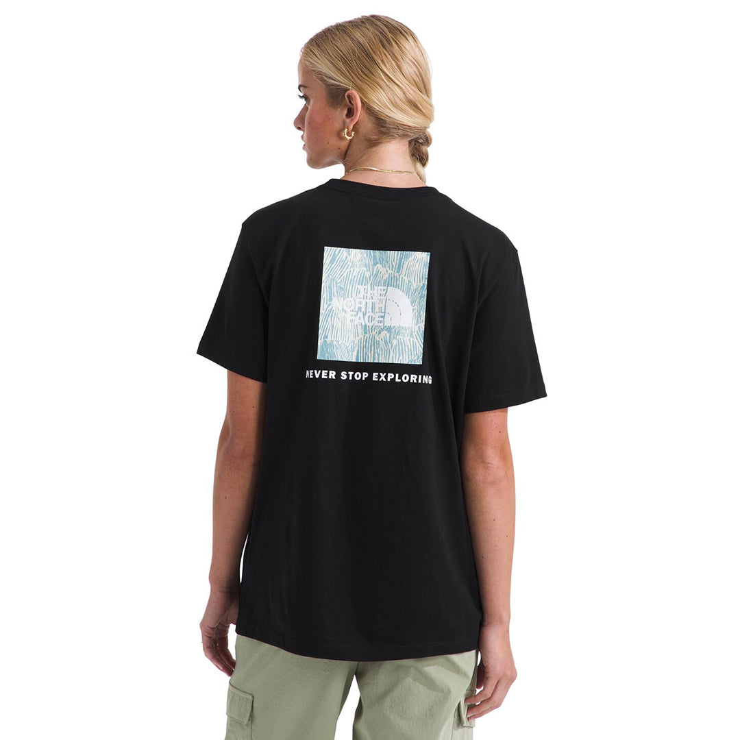 Camiseta S/S Box Nse para mujer color negro