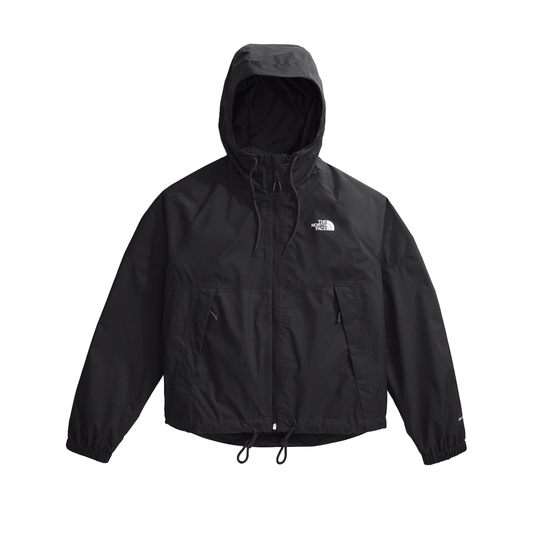 Chaqueta impermeable Antora Rain para mujer color negro