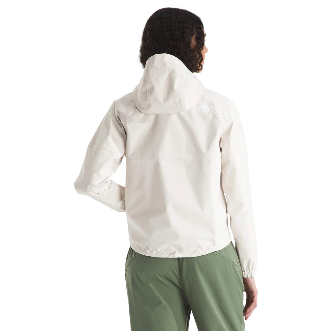Chaqueta impermeable Antora Rain para mujer color blanco