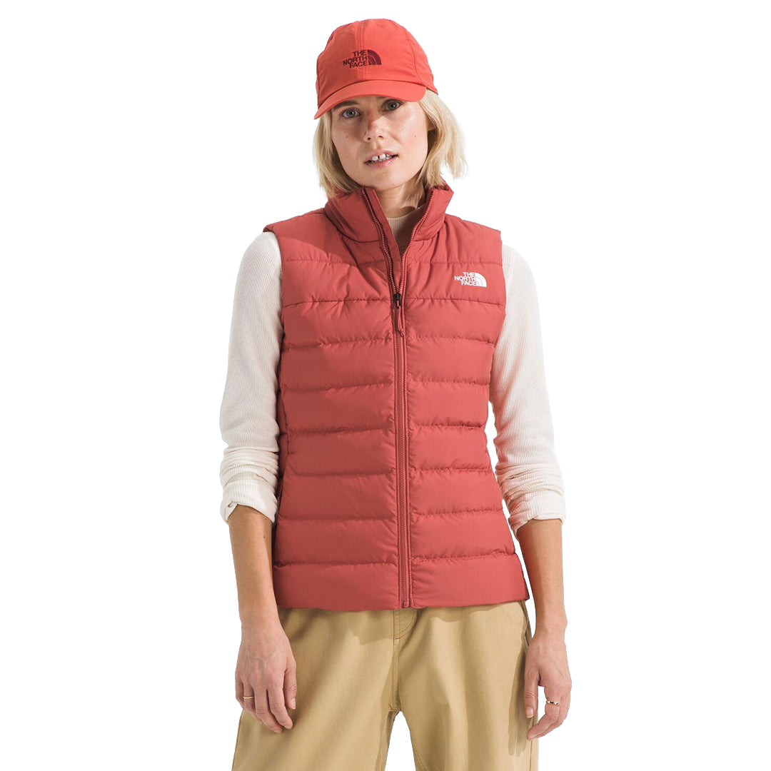 Chaleco Aconcagua 3 Vest para mujer color terracota