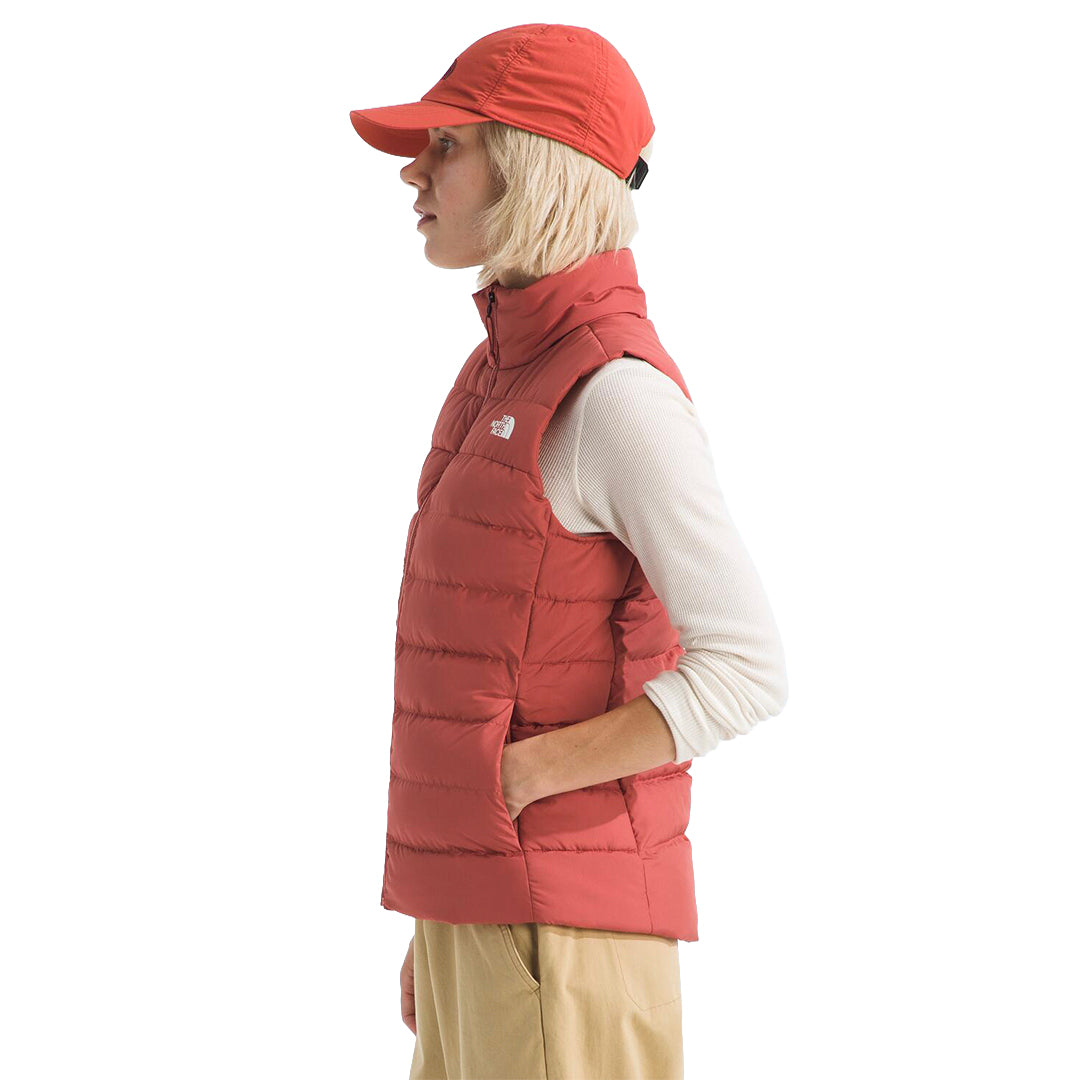 Chaleco Aconcagua 3 Vest para mujer color terracota