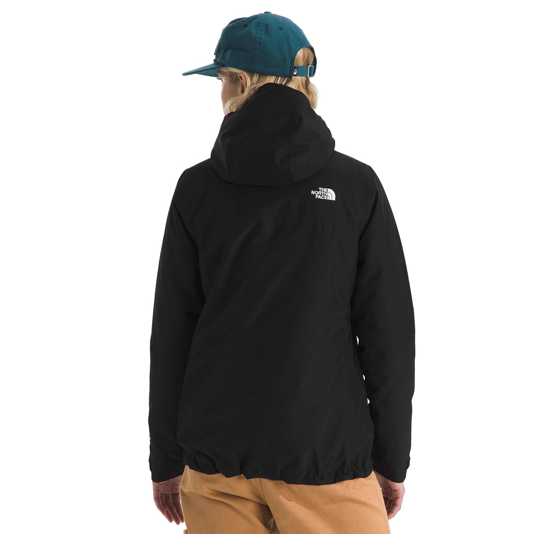Chaqueta Carto Mono Triclimate Hooded para mujer color negro
