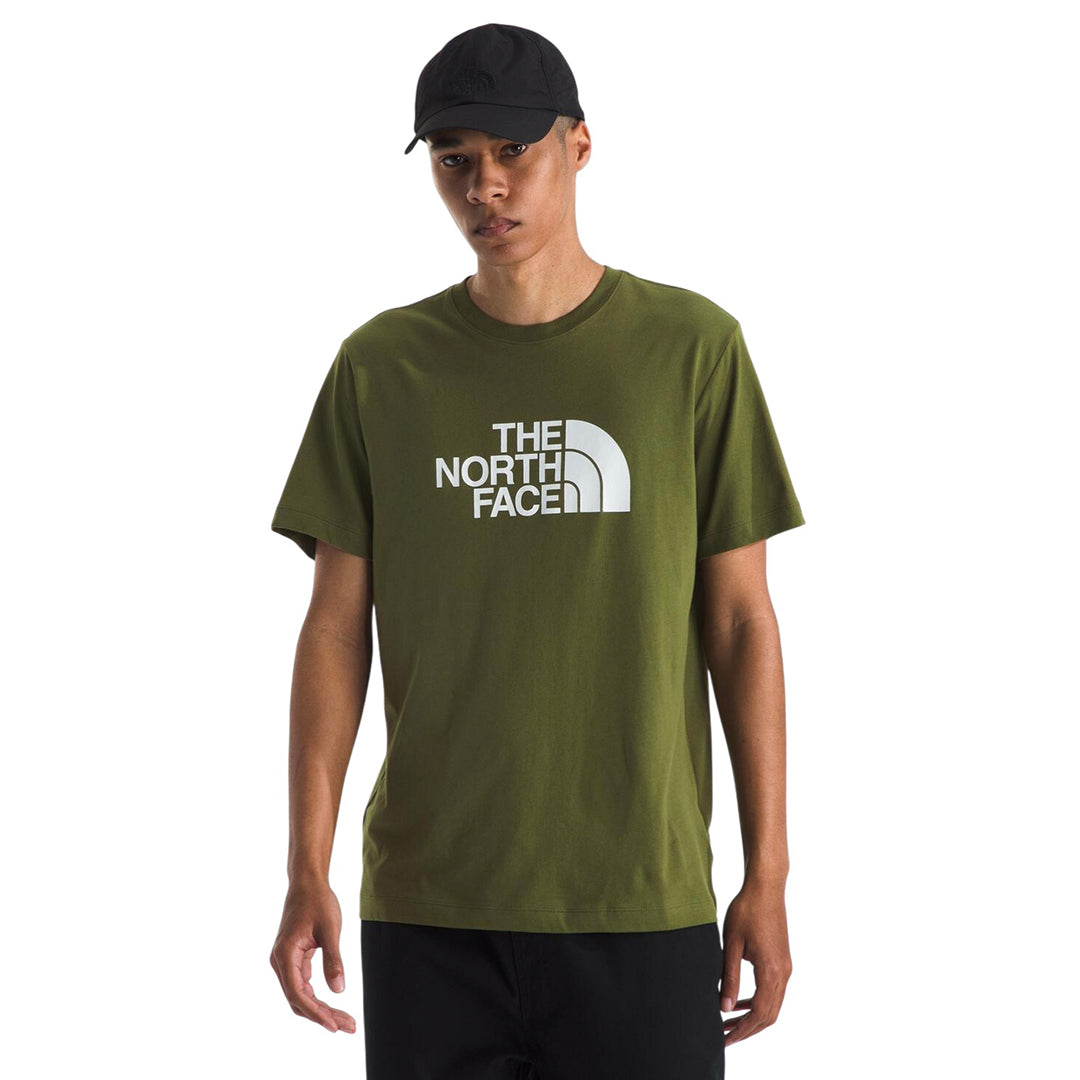 Camiseta S/S Half Dome Tee para hombre color olivo