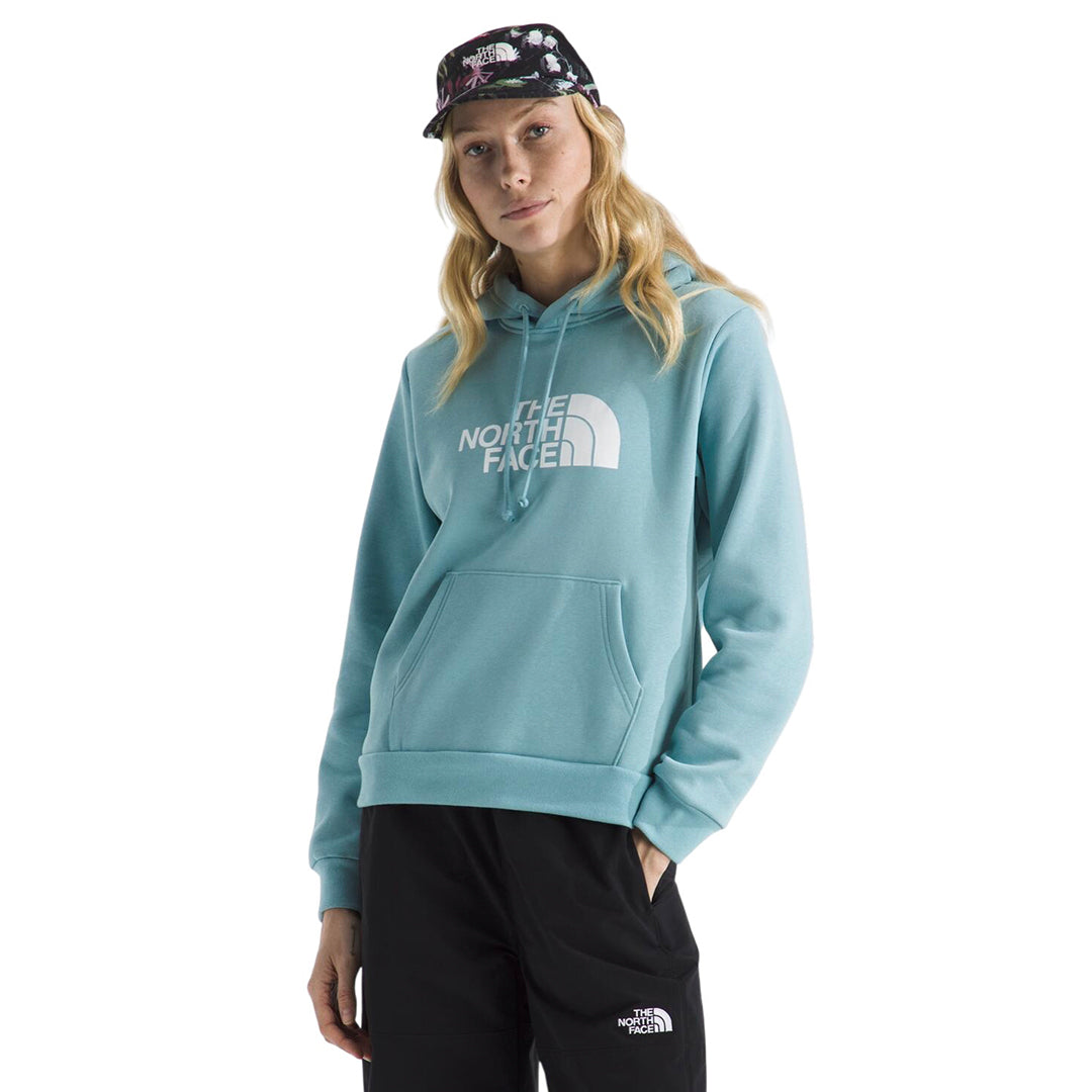 Sudadera Corehalfdome para mujer color celeste