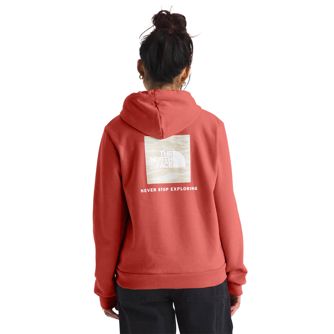 Sudadera Box Nse Fill Light para mujer color terracota