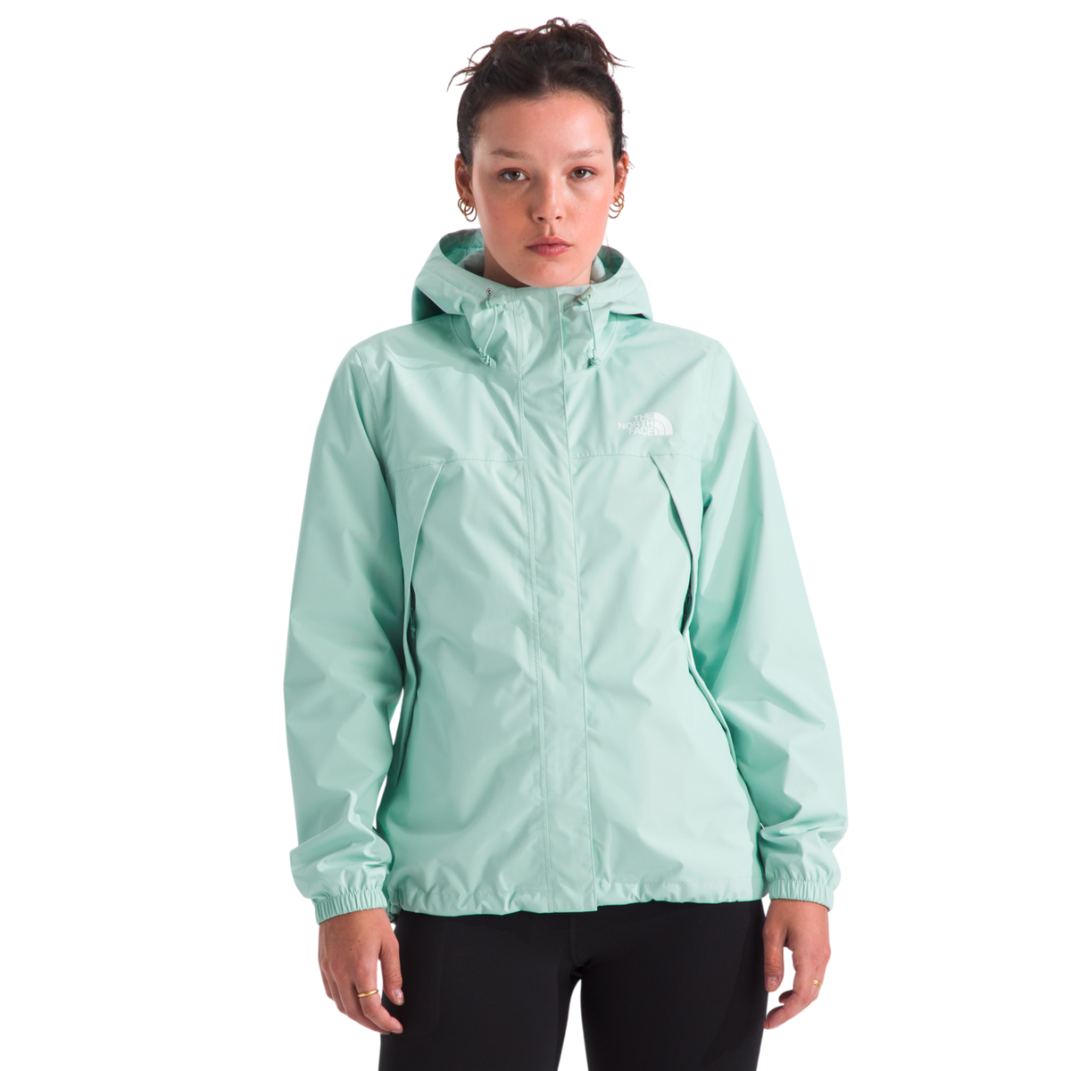 Chaqueta impermeable Antora para mujer color menta