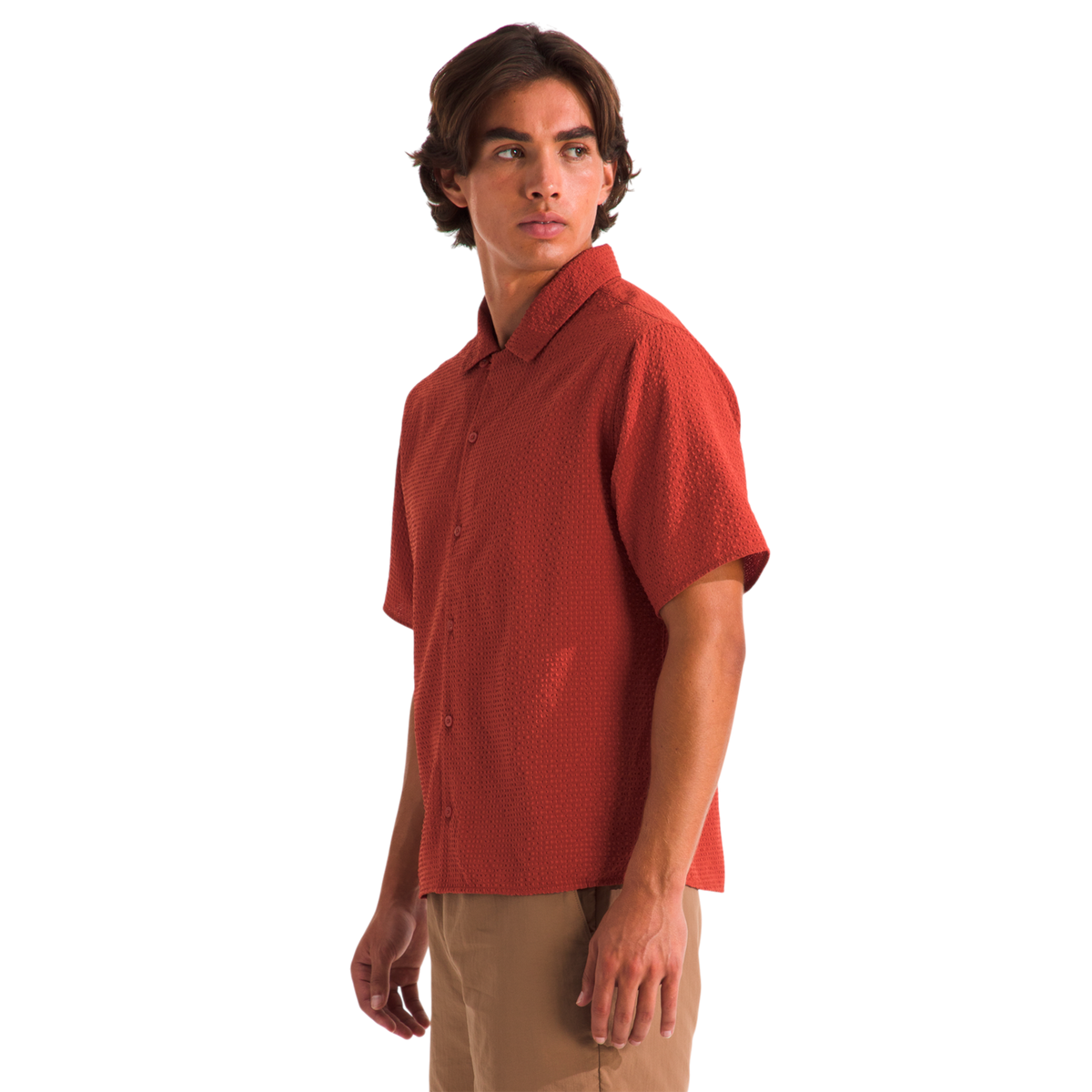 Camisa Pacific para hombre color rojo