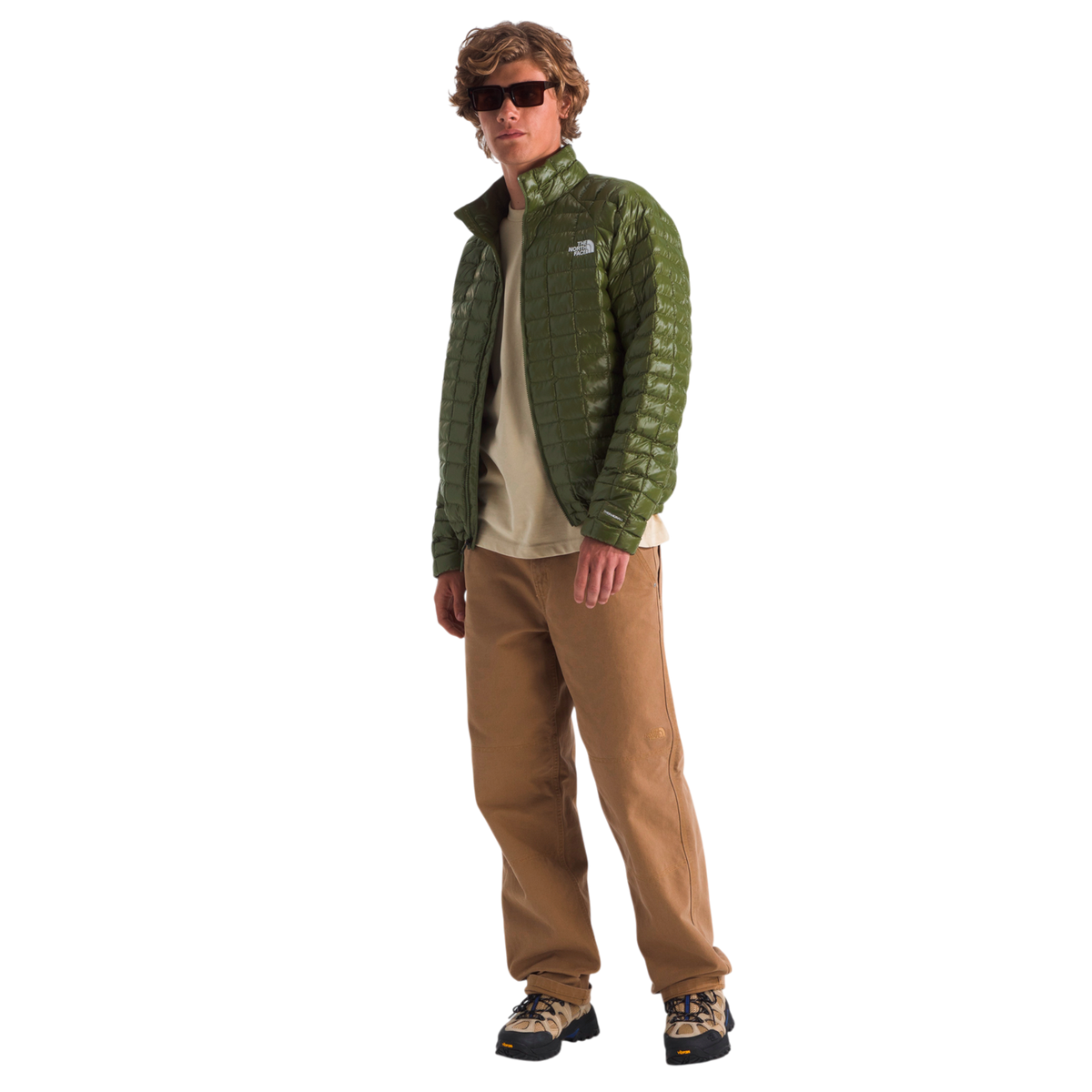 Chaqueta térmica Thermoball para hombre color verde
