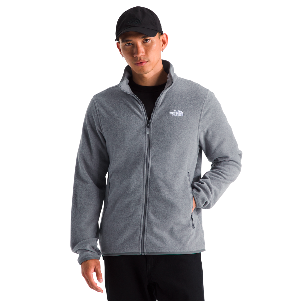 Chaqueta fleece Glacier para hombre color gris