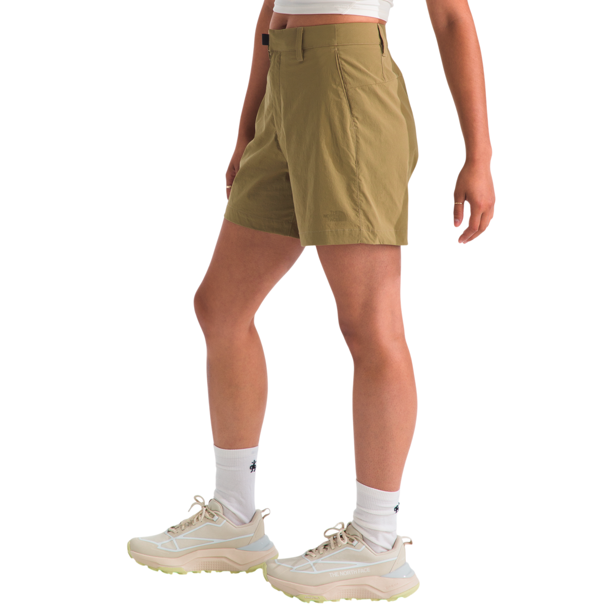 Short Basin para mujer color verde
