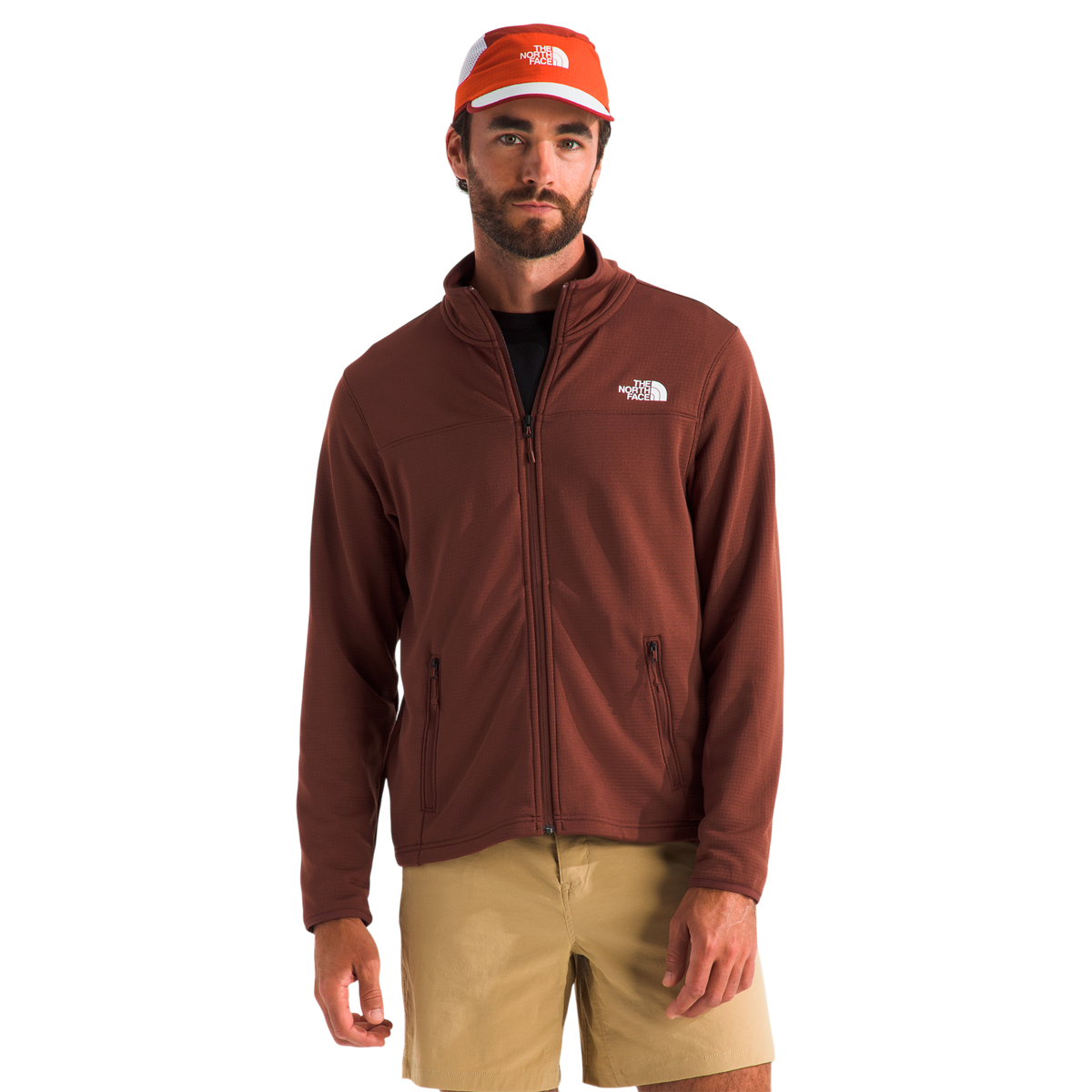 Chaqueta Cedar Tra para hombre color café