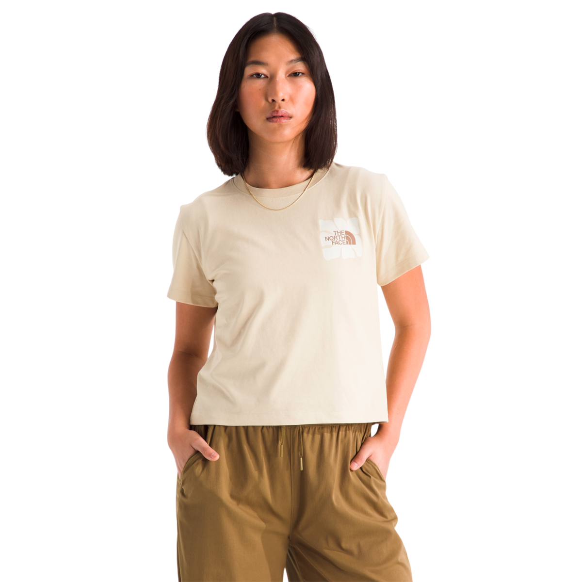 Camiseta Suncutesse para mujer color beige