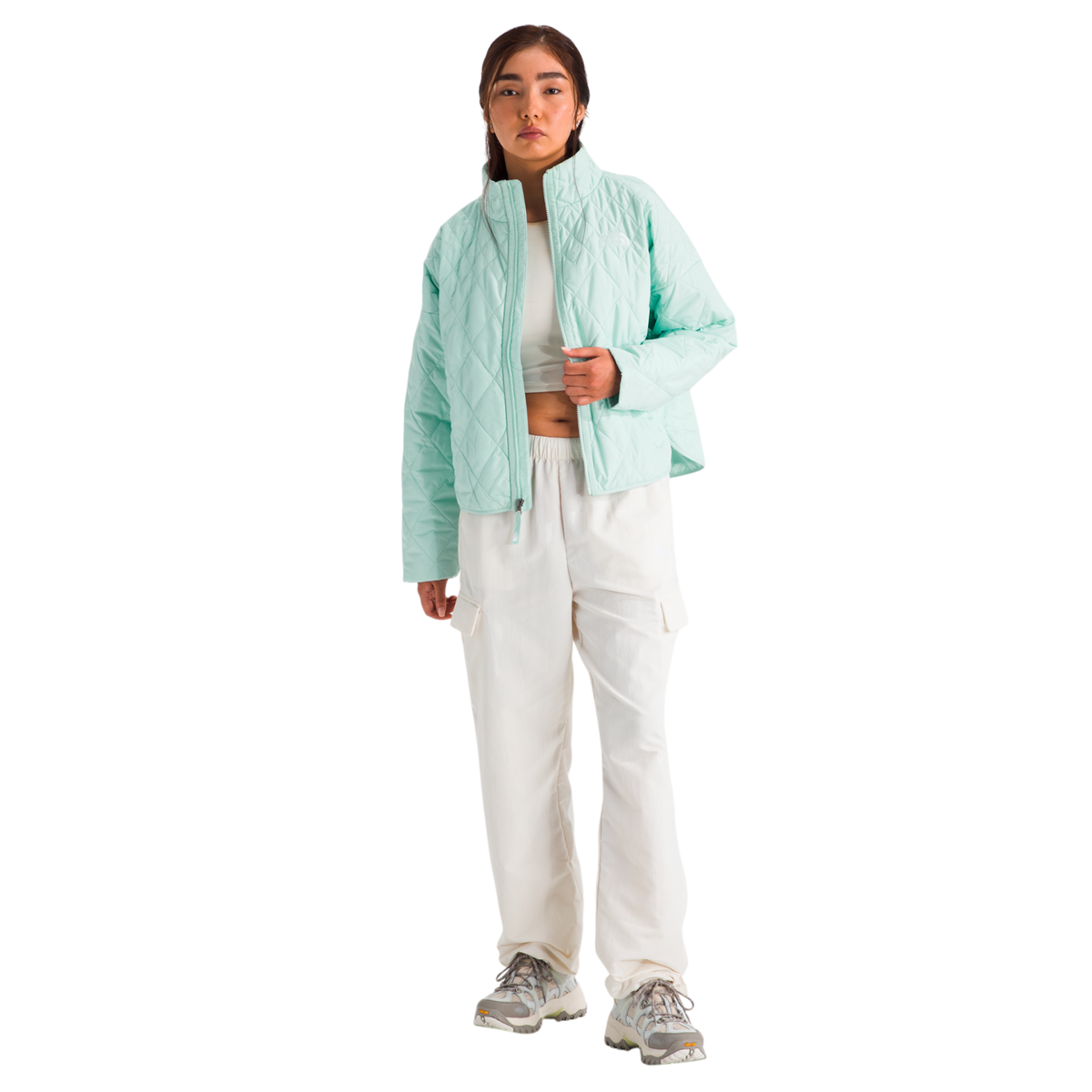 Chaqueta térmica Diamond para mujer color menta